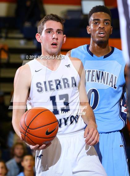 Thumbnail 1 in Centennial vs. Sierra Canyon (Tarkanian Classic) photogallery.