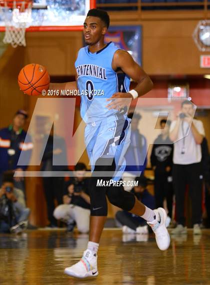 Thumbnail 3 in Centennial vs. Sierra Canyon (Tarkanian Classic) photogallery.