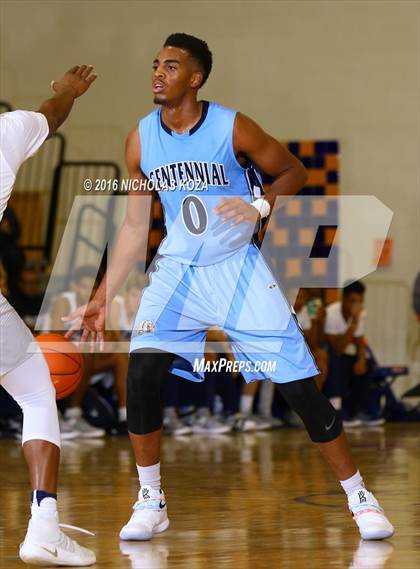 Thumbnail 1 in Centennial vs. Sierra Canyon (Tarkanian Classic) photogallery.