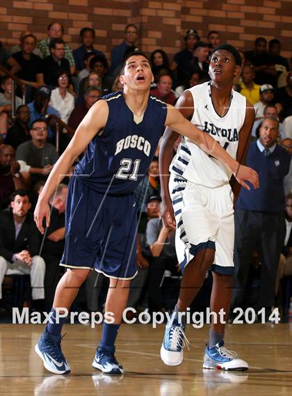 Thumbnail 2 in St. John Bosco vs. Loyola (CIF SS Open Division Playoff) photogallery.