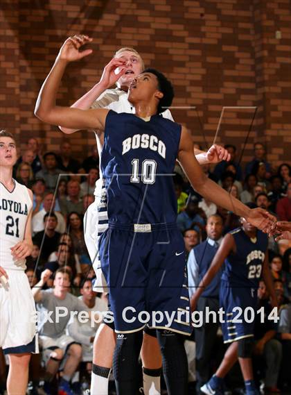 Thumbnail 2 in St. John Bosco vs. Loyola (CIF SS Open Division Playoff) photogallery.