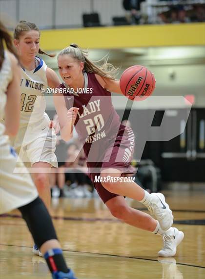 Thumbnail 2 in Wilson Central vs Station Camp (TSSAA District 9-AAA Quarterfinal) photogallery.