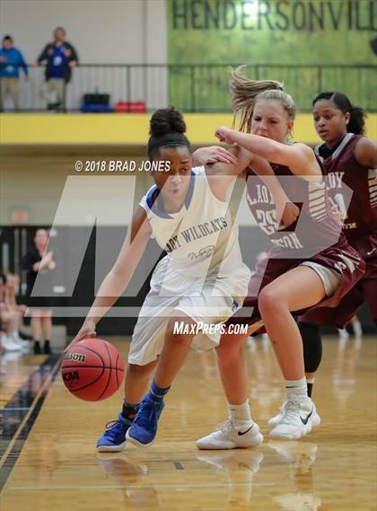 Thumbnail 2 in Wilson Central vs Station Camp (TSSAA District 9-AAA Quarterfinal) photogallery.