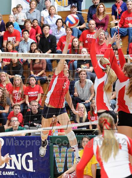 Thumbnail 3 in Cathedral Catholic vs. Campolindo (CIF State D3 Final) photogallery.