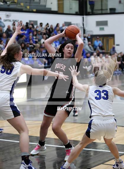 Thumbnail 2 in Boise @ Timberline (IHSAA 5A District Playoff) photogallery.