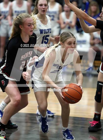 Thumbnail 3 in Boise @ Timberline (IHSAA 5A District Playoff) photogallery.