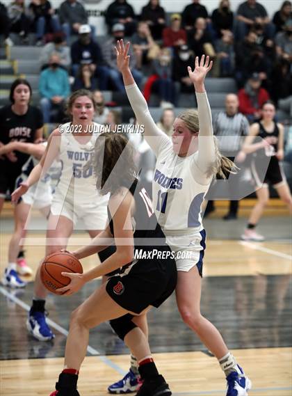 Thumbnail 1 in Boise @ Timberline (IHSAA 5A District Playoff) photogallery.