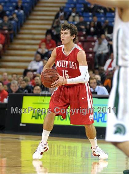 Thumbnail 1 in Mater Dei vs. De La Salle (CIF State D1 Final) photogallery.