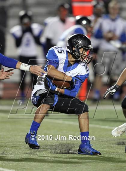 Thumbnail 2 in Cedar Creek @ Vandegrift (UIL 5A Bi-District Playoff) photogallery.