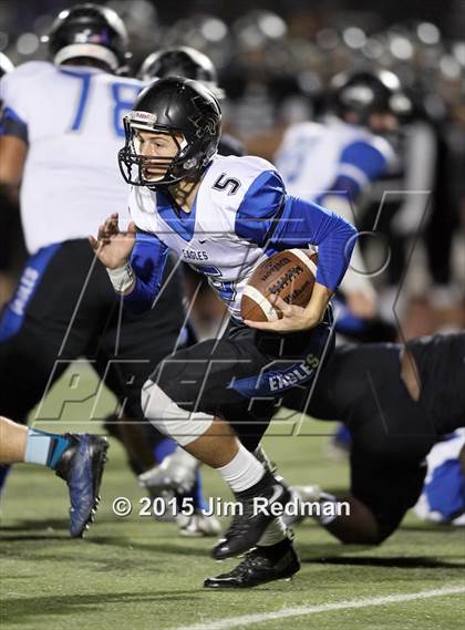 Thumbnail 3 in Cedar Creek @ Vandegrift (UIL 5A Bi-District Playoff) photogallery.