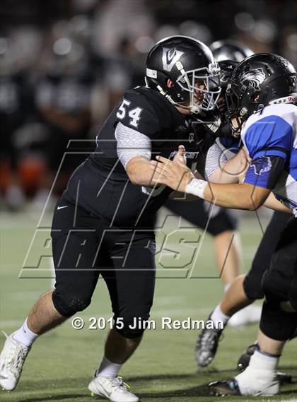 Thumbnail 3 in Cedar Creek @ Vandegrift (UIL 5A Bi-District Playoff) photogallery.