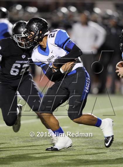 Thumbnail 2 in Cedar Creek @ Vandegrift (UIL 5A Bi-District Playoff) photogallery.
