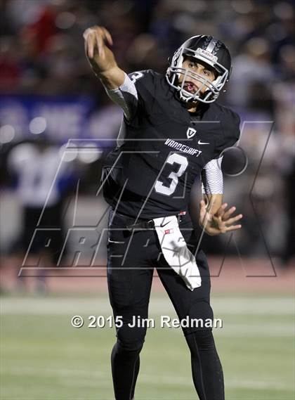 Thumbnail 3 in Cedar Creek @ Vandegrift (UIL 5A Bi-District Playoff) photogallery.