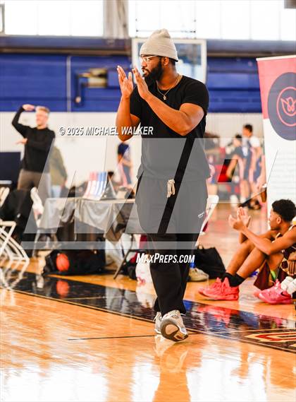 Thumbnail 2 in Maspeth Vs Brooklyn College Academy (NYC Elite 32 Pre-Season Tipoff) photogallery.