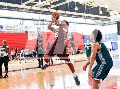 Thumbnail 2 in Maspeth Vs Brooklyn College Academy (NYC Elite 32 Pre-Season Tipoff) photogallery.