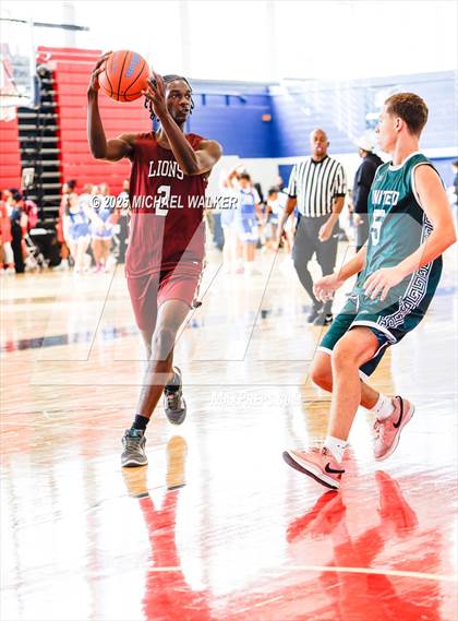 Thumbnail 1 in Maspeth Vs Brooklyn College Academy (NYC Elite 32 Pre-Season Tipoff) photogallery.