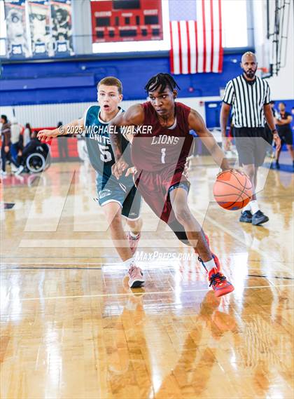 Thumbnail 2 in Maspeth Vs Brooklyn College Academy (NYC Elite 32 Pre-Season Tipoff) photogallery.
