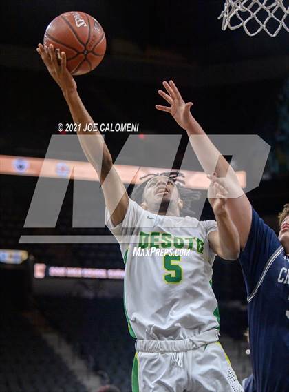 Thumbnail 1 in Boerne-Champion vs Desoto (Spurs High School Showcase) photogallery.