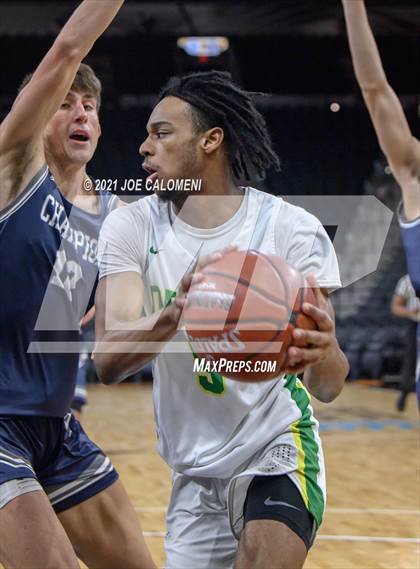 Thumbnail 1 in Boerne-Champion vs Desoto (Spurs High School Showcase) photogallery.