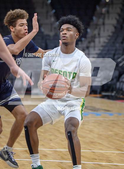 Thumbnail 2 in Boerne-Champion vs Desoto (Spurs High School Showcase) photogallery.