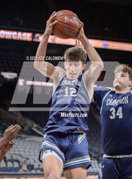 Thumbnail 1 in Boerne-Champion vs Desoto (Spurs High School Showcase) photogallery.