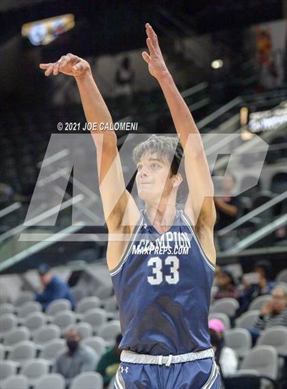 Thumbnail 1 in Boerne-Champion vs Desoto (Spurs High School Showcase) photogallery.