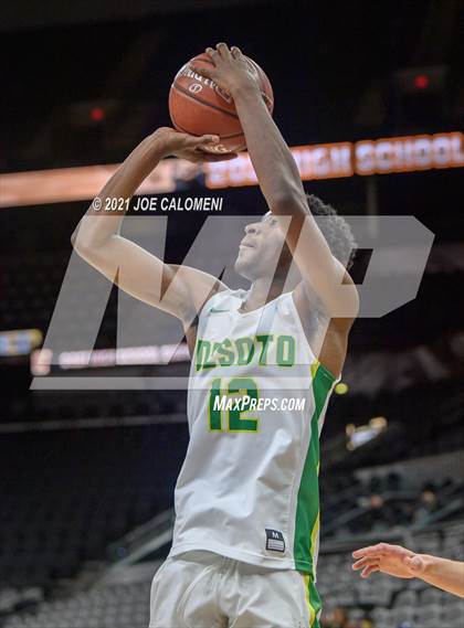 Thumbnail 1 in Boerne-Champion vs Desoto (Spurs High School Showcase) photogallery.