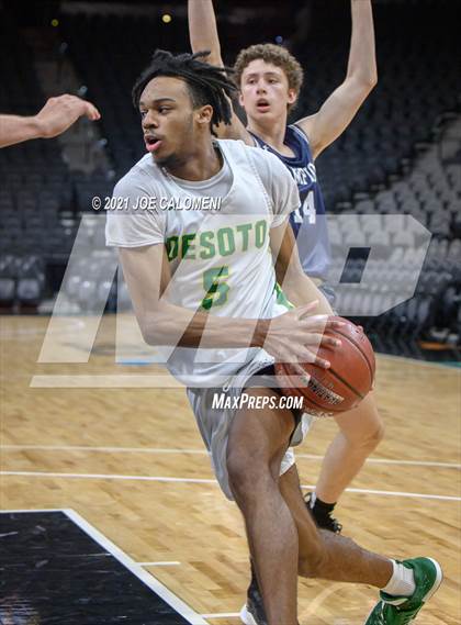 Thumbnail 2 in Boerne-Champion vs Desoto (Spurs High School Showcase) photogallery.