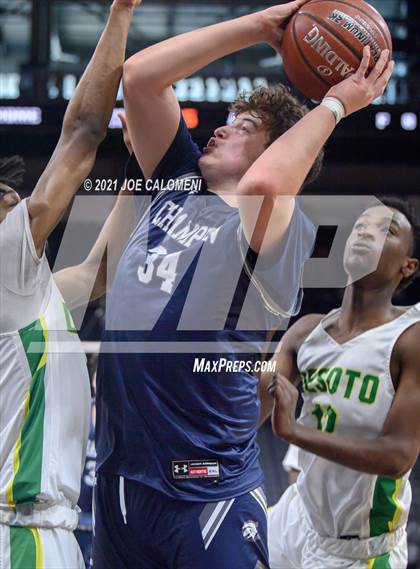 Thumbnail 1 in Boerne-Champion vs Desoto (Spurs High School Showcase) photogallery.