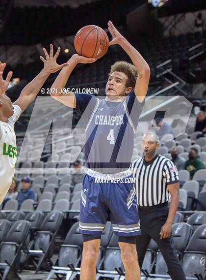 Thumbnail 1 in Boerne-Champion vs Desoto (Spurs High School Showcase) photogallery.