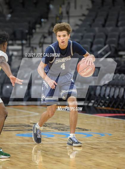 Thumbnail 2 in Boerne-Champion vs Desoto (Spurs High School Showcase) photogallery.