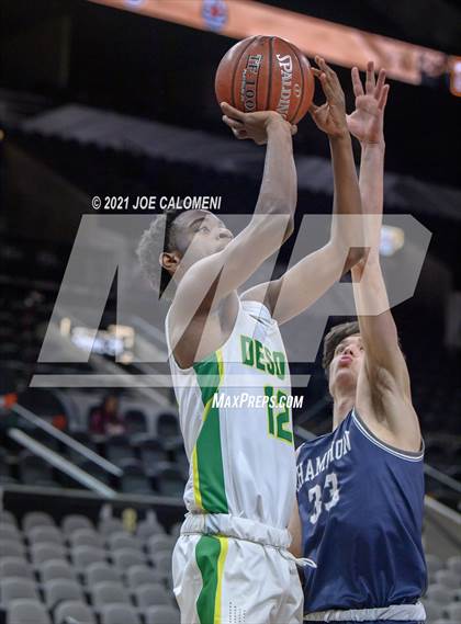 Thumbnail 1 in Boerne-Champion vs Desoto (Spurs High School Showcase) photogallery.