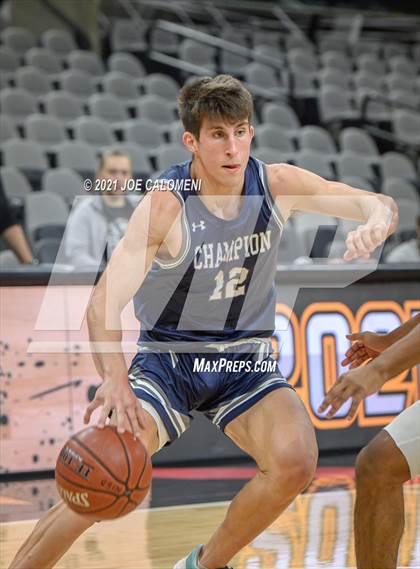 Thumbnail 1 in Boerne-Champion vs Desoto (Spurs High School Showcase) photogallery.