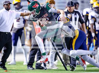 Thumbnail 1 in The Woodlands vs Nimitz (UIL 6A Football D1 Bi-District Playoffs) photogallery.