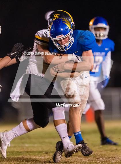 Thumbnail 2 in Bakersfield Christian vs San Luis Obispo (CIF CS D3 Semi Final) photogallery.
