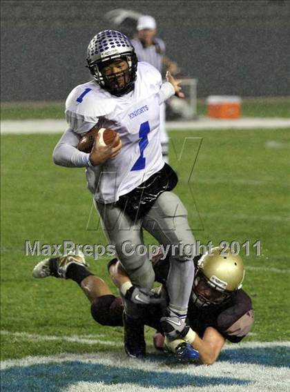 Thumbnail 1 in Brookside Christian vs. Bishop's (CIF State D4 Final) photogallery.