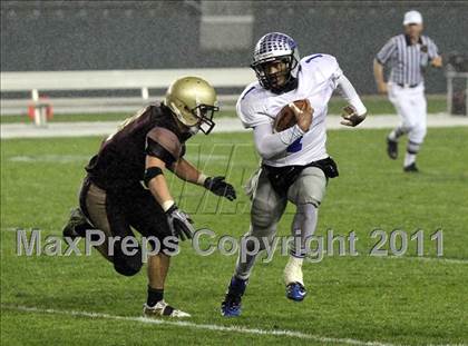 Thumbnail 2 in Brookside Christian vs. Bishop's (CIF State D4 Final) photogallery.