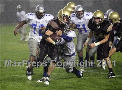 Thumbnail 3 in Brookside Christian vs. Bishop's (CIF State D4 Final) photogallery.
