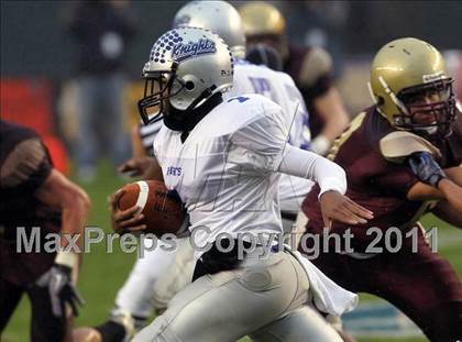 Thumbnail 3 in Brookside Christian vs. Bishop's (CIF State D4 Final) photogallery.