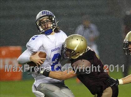 Thumbnail 3 in Brookside Christian vs. Bishop's (CIF State D4 Final) photogallery.