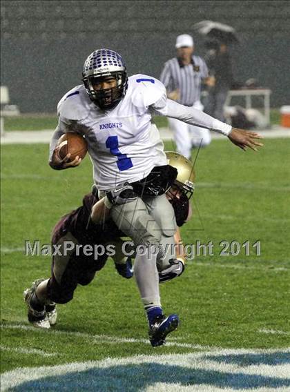 Thumbnail 3 in Brookside Christian vs. Bishop's (CIF State D4 Final) photogallery.