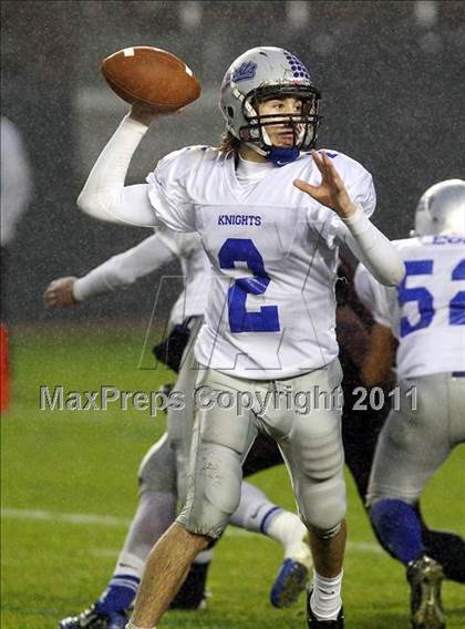 Thumbnail 2 in Brookside Christian vs. Bishop's (CIF State D4 Final) photogallery.