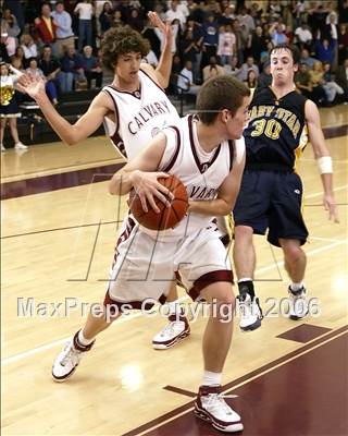 Thumbnail 1 in Calvary Chapel Downey @ Mary Star of the Sea (Section Playoffs) photogallery.