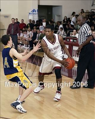 Thumbnail 2 in Calvary Chapel Downey @ Mary Star of the Sea (Section Playoffs) photogallery.