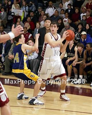 Thumbnail 3 in Calvary Chapel Downey @ Mary Star of the Sea (Section Playoffs) photogallery.