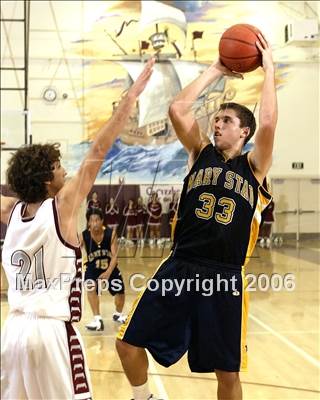 Thumbnail 3 in Calvary Chapel Downey @ Mary Star of the Sea (Section Playoffs) photogallery.