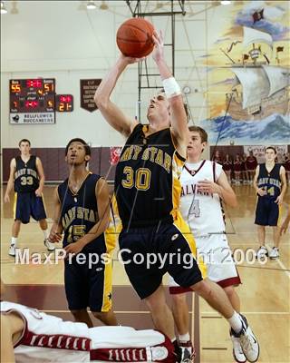 Thumbnail 2 in Calvary Chapel Downey @ Mary Star of the Sea (Section Playoffs) photogallery.