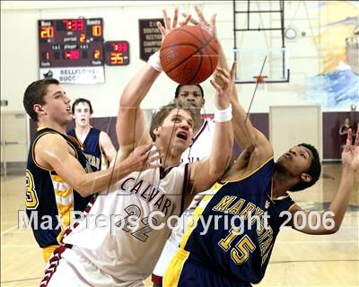 Thumbnail 2 in Calvary Chapel Downey @ Mary Star of the Sea (Section Playoffs) photogallery.