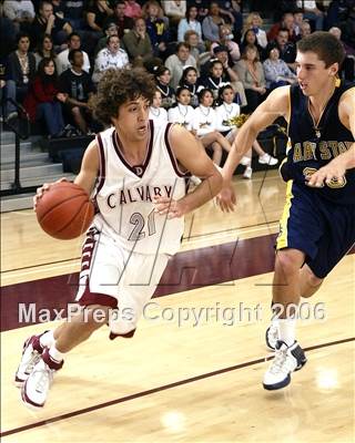 Thumbnail 2 in Calvary Chapel Downey @ Mary Star of the Sea (Section Playoffs) photogallery.