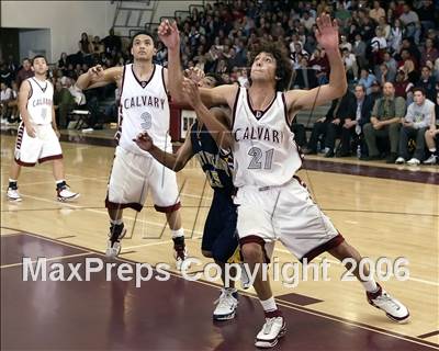 Thumbnail 1 in Calvary Chapel Downey @ Mary Star of the Sea (Section Playoffs) photogallery.